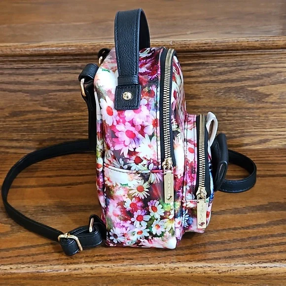 Betsey Johnson Dog and Daisies Backpack - Picture 2 of 10